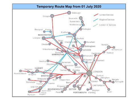 list of national express routes.